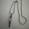 Ketting lang parels en facetkraal