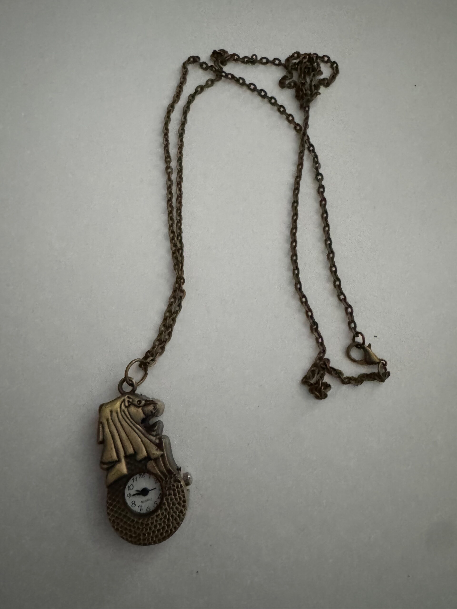 Goudkleurig horlogeketting