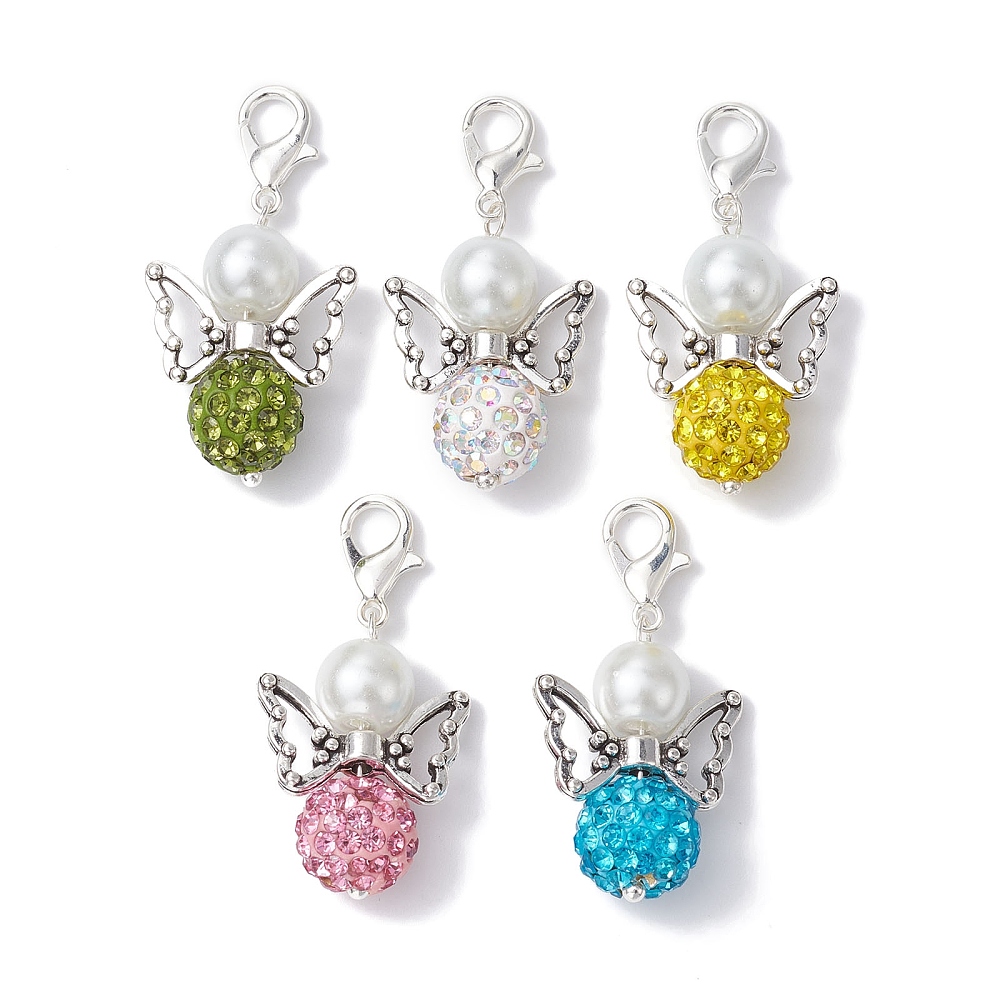 5 handgemaakte egeltjes shamballa
