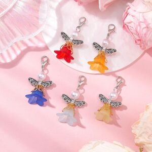 5 handgemaakte egeltjes met kelkkraal