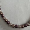 Bruine parelketting