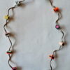 Ketting Engelse dropjes met zilverkleurige buisjes