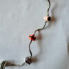 Ketting Engelse dropjes met zilverkleurige buisjes