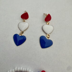 Koningsdagset met oorbellen en armbandenset