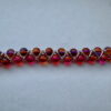 Zigzagarmband rood 3D