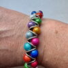 Zigzagarmband mix kleur
