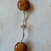 Ketting met glaskralen, facetkralen en buisjes