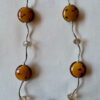 Ketting met glaskralen, facetkralen en buisjes