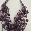 Kreukelketting paars