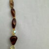 Ketting bruin met draaisluiting
