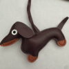 Teckel hanger kunstleer