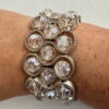 Armband kristal facet infinity