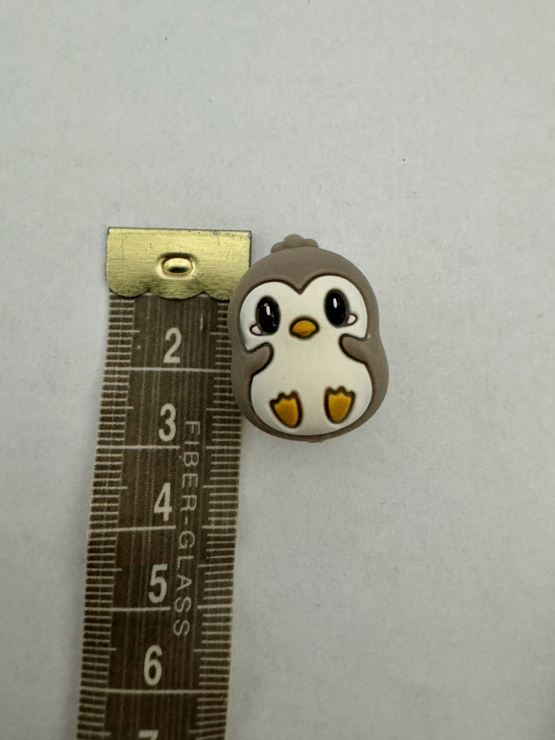 4 siliconen kralen pinguïn