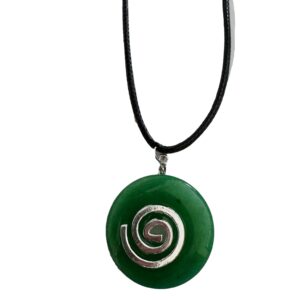 Ketting met natuursteen hanger
