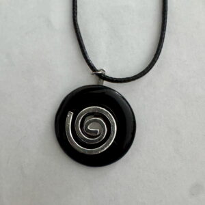 Ketting met natuursteen hanger