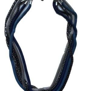 Ketting laagjes blauw-antraciet-grijs