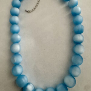 Ketting lichtblauw 3D