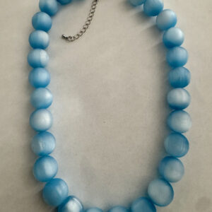 Ketting lichtblauw 3D