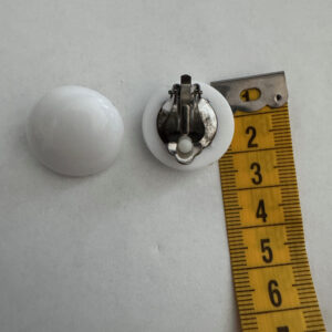 Clipoorbel wit 25 mm