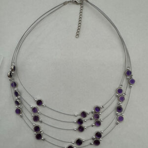Ketting laagjes paars
