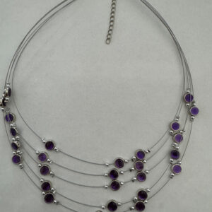 Ketting laagjes paars
