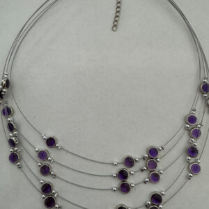 Ketting laagjes paars