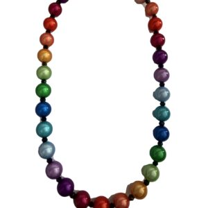 Ketting 3D bonte kleuren