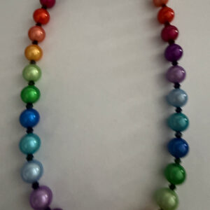 Ketting 3D bonte kleuren