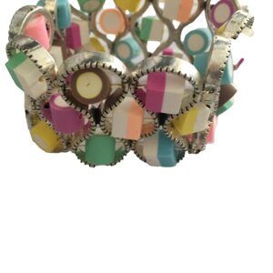 Armband infinity met fimoklei snoepjes