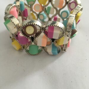 Armband infinity met fimoklei snoepjes