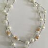 Ketting parels met buisjes
