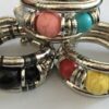 Slangarmband set van 3 mix kleur