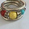 Slangarmband set van 3 mix kleur